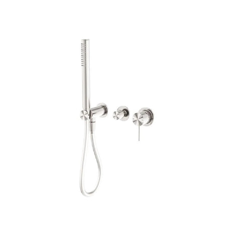 Nero Mecca Shower Mixer Divertor Systerm Separate Back Plate Brushed Nickel NR221912FBN