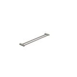 Nero Mecca Care 25mm Grab Double Towel Rail 900mm Brushed Nickel NRCR2530DBN