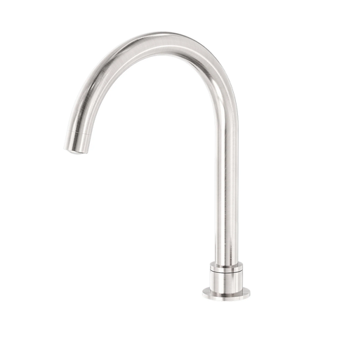 Nero Kara Kitchen Set Spout Only 200mm Brushed Nickel NR211707sBN