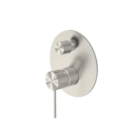 Nero Mecca Shower Mixer With Divertor Brushed Nickel NR221911ABN