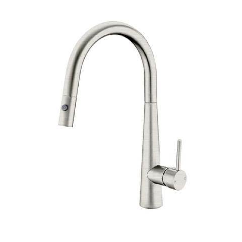 Amelie Royale Sink Mixer Pull out Pin with Vegie Spray Function Brushed Nickel BDO581009CBN