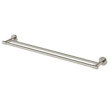 Phoenix Vivid MKII Double Towel Rail 800mm Brushed Nickel 146-8130-40