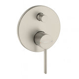 Hansgrohe Zesis S Single Lever Bath Mixer For Concealed Installation For Ibox Universal Brushed Nickel 74415823