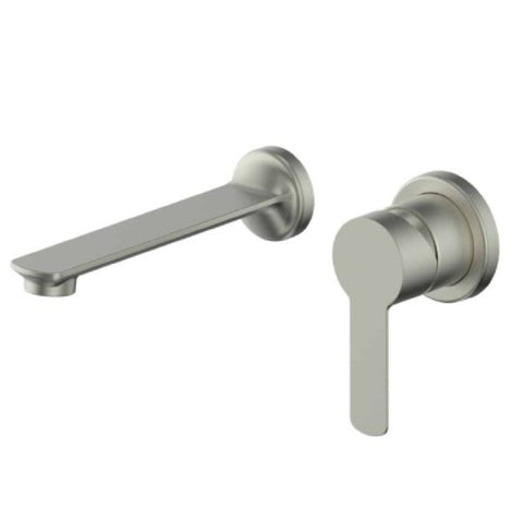 Greens Astro Ii Wall Basin Set PVD Brushed Nickel LF251370BN