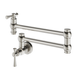 Phoenix Cromford Pot Filler Brushed Nickel 134-1900-40