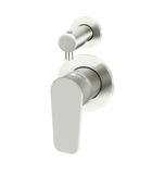 Meir Round Diverter Mixer Paddle Handle (Finish Kit) Brushed Nickel MW07TSPD-FIN-PVDBN