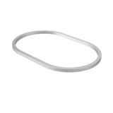 Caroma Liano II Pill 600mm Basin Dress Ring Brushed Nickel 687034BN