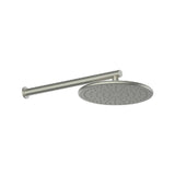 Greens Lavish Brass Wall Shower PVD Brushed Nickel 239102BN