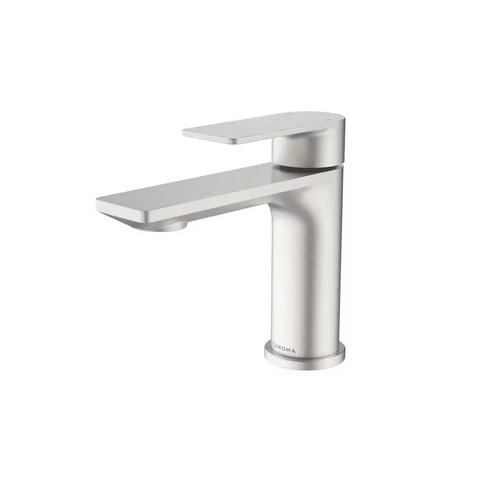 Caroma Urbane II Basin Mixer Lead Free Brushed Nickel 98608BN6AF
