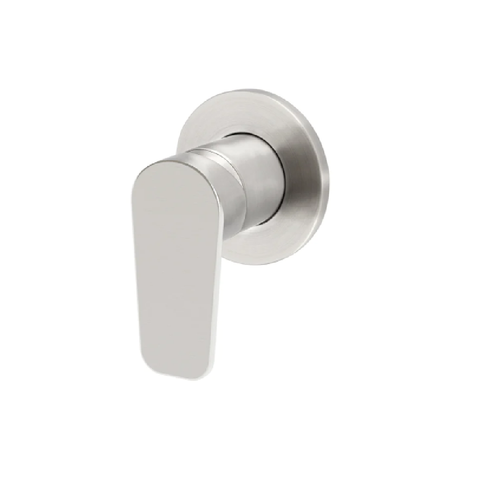 Meir Round Wall Mixer Paddle Handle (Finish Kit) Brushed Nickel MW03PD-FIN-PVDBN