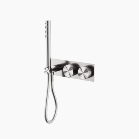 Nero Opal Progressive Shower System Brushed Nickel NR252003CBN