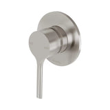 Phoenix Vivid Slimline Oval SwitchMix Shower/Wall Mixer Fit-Off (Trim Kit Only) Brushed Nickel VV2805-40