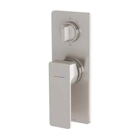 Phoenix Gloss MKII SwitchMix Shower/Bath Diverter Mixer Fit-Off (Trim Kit Only) Brushed Nickel 135-2940-40