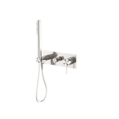 Nero Mecca Shower Mixer Divertor Systerm Brushed Nickel NR221912EBN