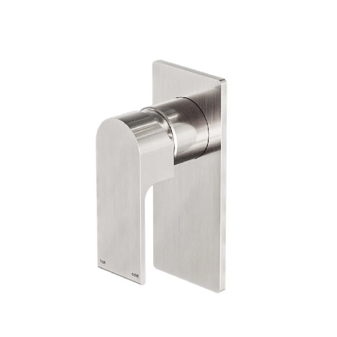Nero Bianca Shower Mixer (Rectangle Plate) Trim Kits Only Brushed Nickel NR321511TBN