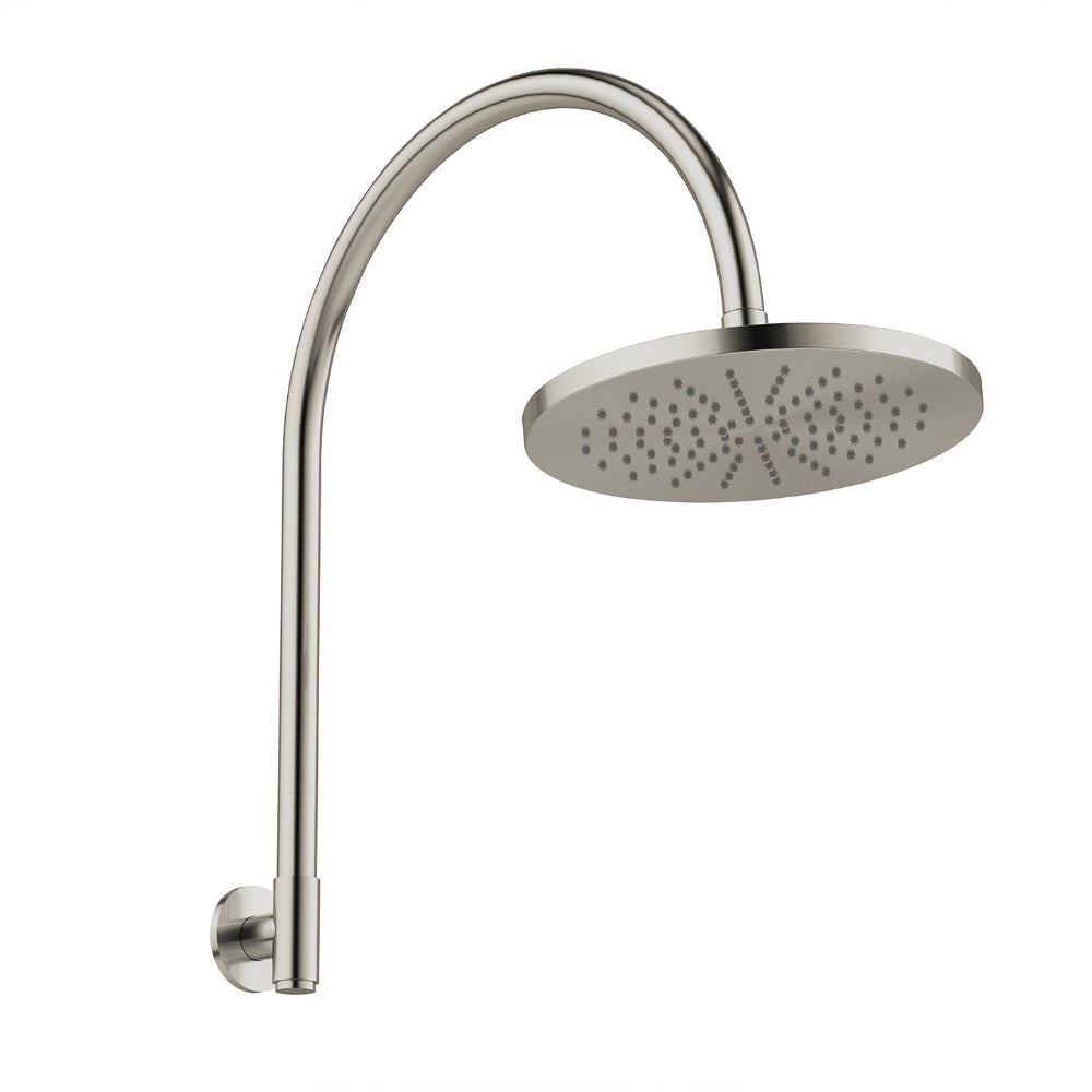 Phoenix Vivid MKII High-Rise Shower Arm & Rose 250mm Brushed Nickel 146-5300-40