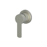 Greens Astro Ii Shower Mixer Trim Set With Mini Plate PVD Brushed Nickel 2211251BN