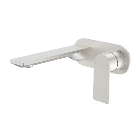 Caroma Urbane II Wall Basin / Bath 180mm (Trim Kit Only)- Round Cover Plate -Lead Free Brushed Nickel 99637BN6AF