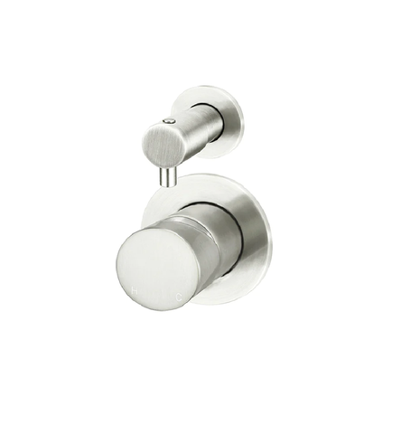 Meir Round Diverter Mixer - Pinless Handle (Finish Kit) Brushed Nickel MW07TSPN-FIN-PVDBN