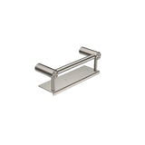 Nero Mecca Care 25mm Grab Rail With Shelf 300mm Brushed Nickel NRCR2512CBN