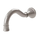 Phoenix Nostalgia Basin/Bath Outlet 180mm Shepherds Crook Brushed Nickel NS0900-40