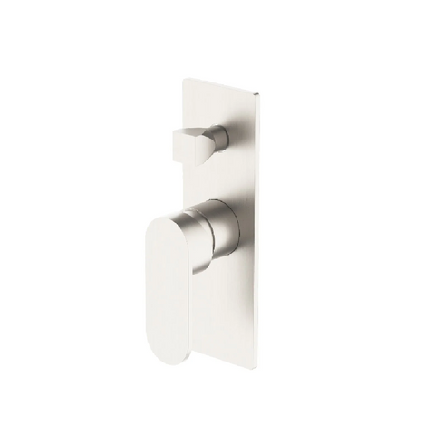 Nero Ecco Shower Mixer With Diverter Trim Kits Only Brushed Nickel NR301311ATBN