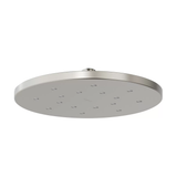 Phoenix LuxeXP Shower Rose 250mm Round Brushed Nickel 640-5000-40