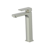 Greens Swept Tower Basin Mixer PVD Brushed Nickel 18602561