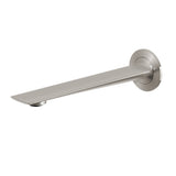Phoenix Kusabi Wall Basin / Bath Outlet 200mm Brushed Nickel 138-7610-40-1