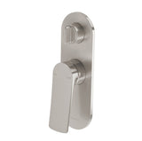 Phoenix Kusabi Switchmix Shower / Bath Diverter Mixer Fit-Off Kit Brushed Nickel 138-2940-40-1