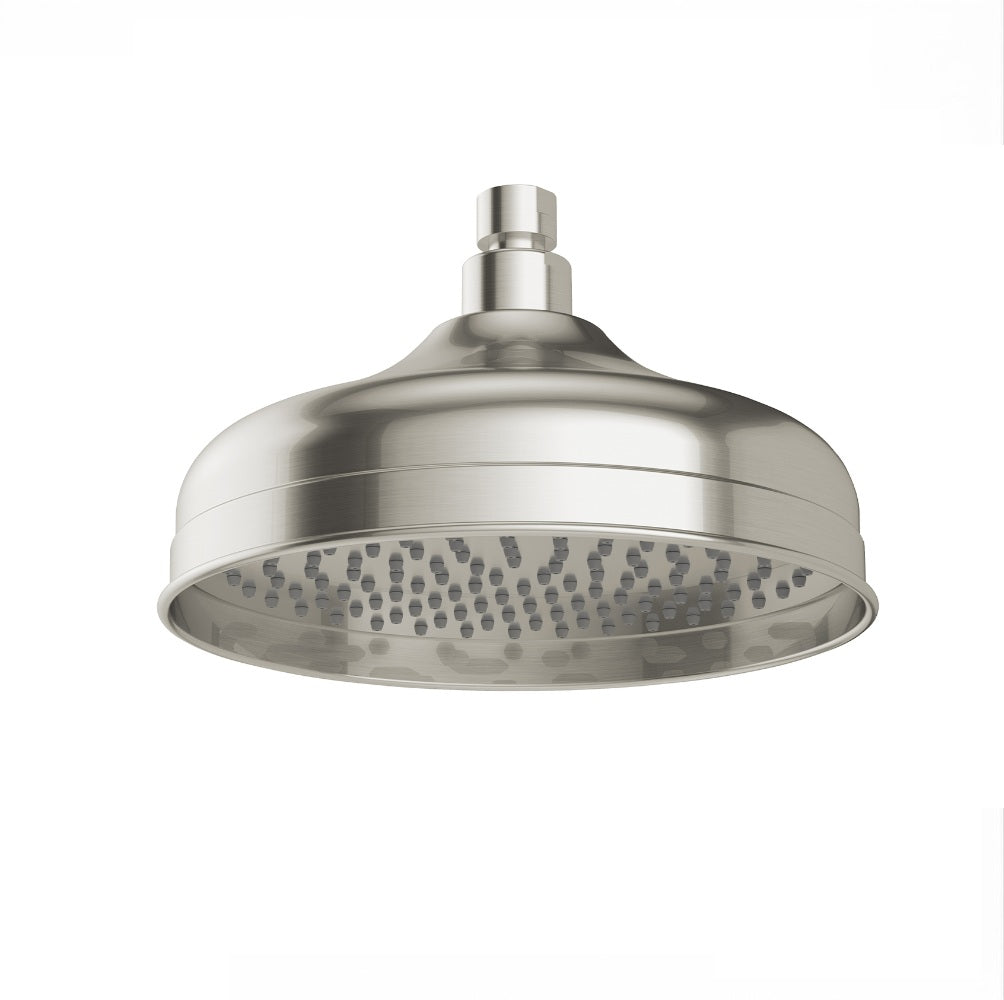 Phoenix Cromford Shower Rose 210mm Brushed Nickel 134-5002-40