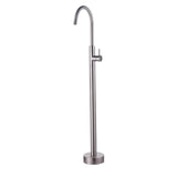 Vito Bertoni AQ Floor Mounted Spout w/ Intergrated Lever Brushed Nickel 98924