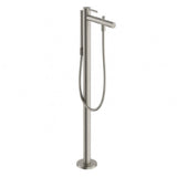 Hansgrohe Zesis S Single Lever Bath Mixer Floor-Standing Brushed Nickel 74445823