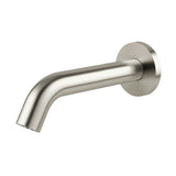 Phoenix Vivid Mkii Wall Basin / Bath Outlet 160mm Curved Brushed Nickel 146-0805-40-1