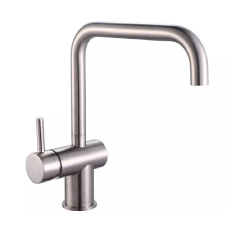 Vito Bertoni Wish2 Sink Mixer Rectangular Savemode Brushed Nickel 41491WS6