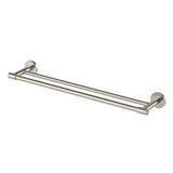 Phoenix Vivid MKII Double Towel Rail 600mm Brushed Nickel 146-8110-40