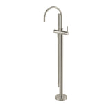 Phoenix Vivid MKII Floor Mounted Bath Mixer w/ Hand Shower Brushed Nickel 146-7451-40