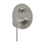 Phoenix Vivid Slimline SwitchMix Shower/Bath Diverter Mixer Fit-Off (Trim Kit Only) Brushed Nickel VS2940-40