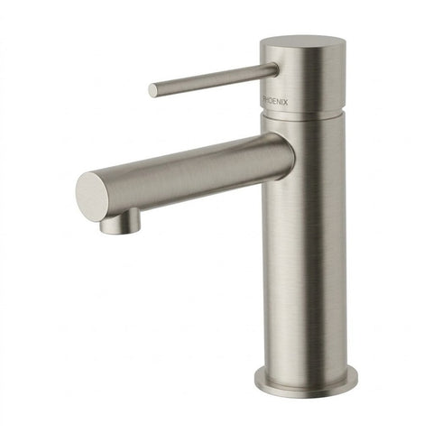 Phoenix Vivid Slimline Oval Basin Mixer Brushed Nickel VV770-40-1