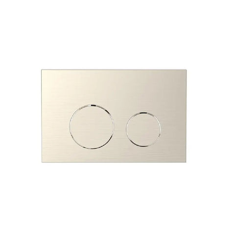 ADP Toilet Flush Buttons Brushed Nickel TLTFBNK