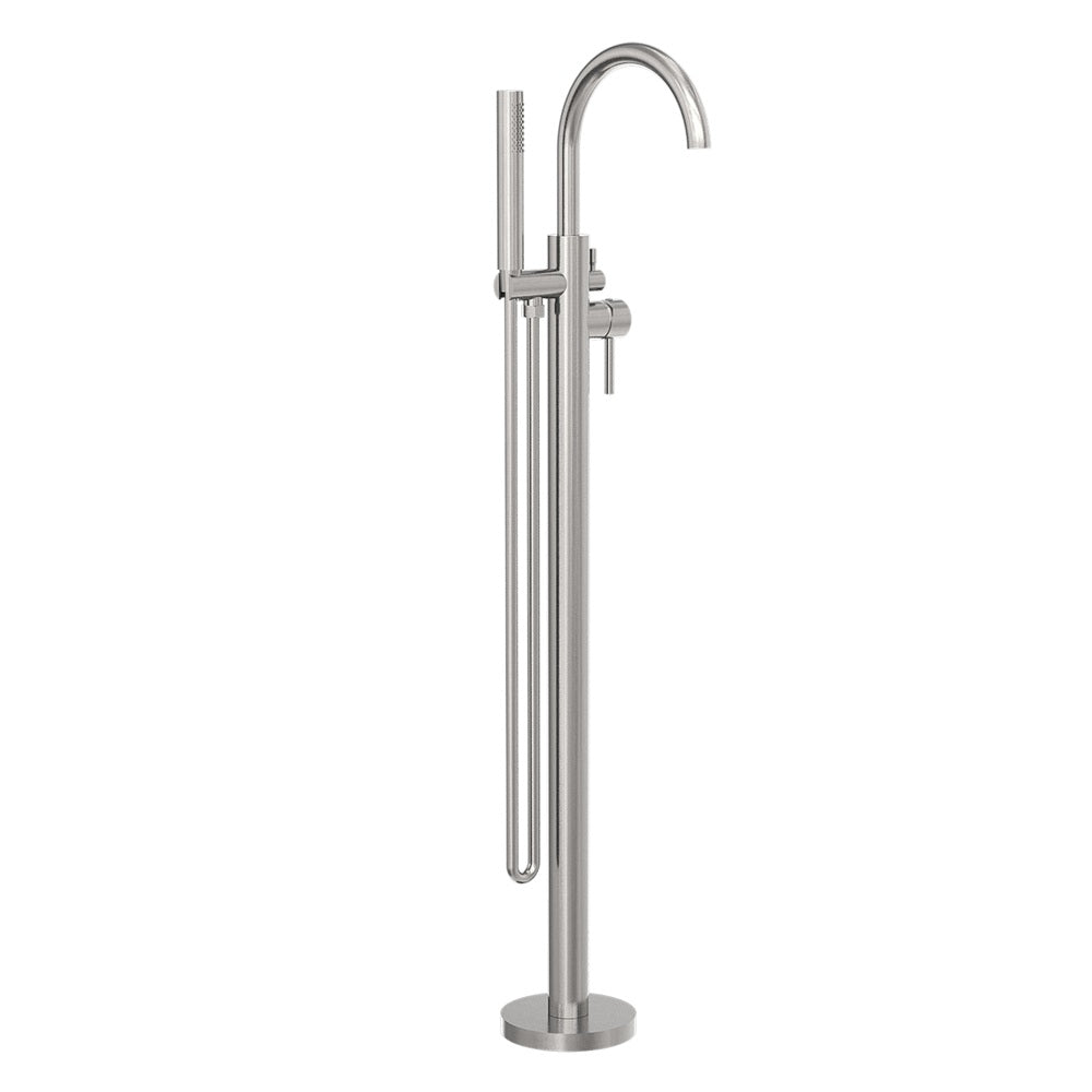 Amelie Royale Freestanding Mixer Hand Shower Brushed Nickel BDO210903ABN