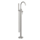 Amelie Royale Freestanding Mixer Hand Shower Brushed Nickel BDO210903ABN