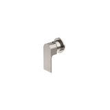 Nero Bianca Shower Mixer With Round Plate Brushed Nickel NR321511DBN