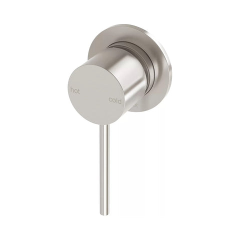 Phoenix Vivid Slimline SwitchMix Shower/Wall Mixer 60mm Backplate Fit-Off (Trim Kit Only) Brushed Nickel VS2807-40