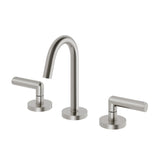 Phoenix Vivid Slimline Plus Lever Basin Set Brushed Nickel 119-1030-40-1