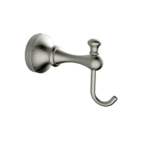 Abey Provincial Robe Hook Brushed Nickel 900055BN