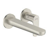 Hansgrohe Rebris S 2H Wall-Mounted Basin Mixer 20.5cm Lead Free Brushed Nickel 72528823