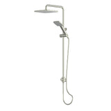 Greens Glide Syntra Rainboost Twin Rail Shower PVD Brushed Nickel 21290BN