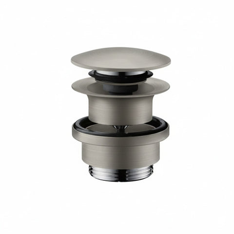 Hansgrohe Waste Set Push-Open For Basin & Bidet Mixers Brushed Nickel 50100820