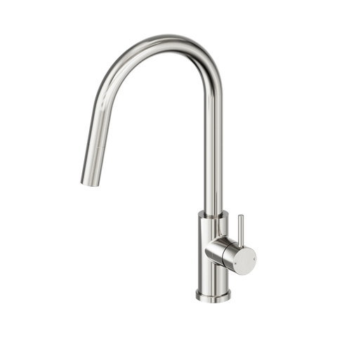 Nero Dolce 2 Sink Mixer Pull Out Brushed Nickel 25B004BN